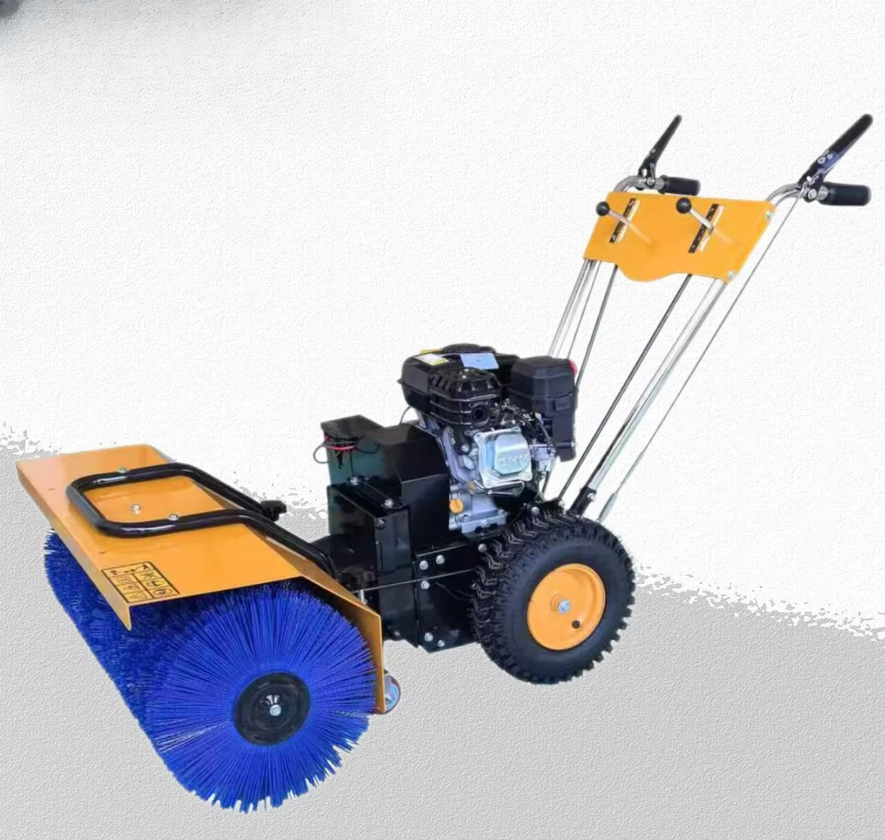 Hand Push Type Machine Handheld Snow Sweeper Multifunctional Snow Removal Road Sweeper Snow Plow