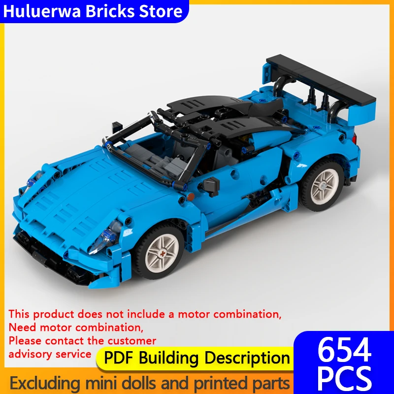 

Популярная игровая модель MOC, строительные кирпичи, игровой гоночный автомобиль, модульная технология, детские праздничные подарки, сборка игрушек, костюм