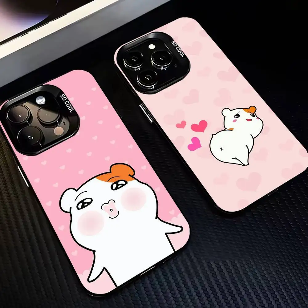 

Cute O-Oruchuban Ebichu Phone Case For iPhone17,16,15,14,13,12,11,Pro,MAX White Matte Shockproof Cover