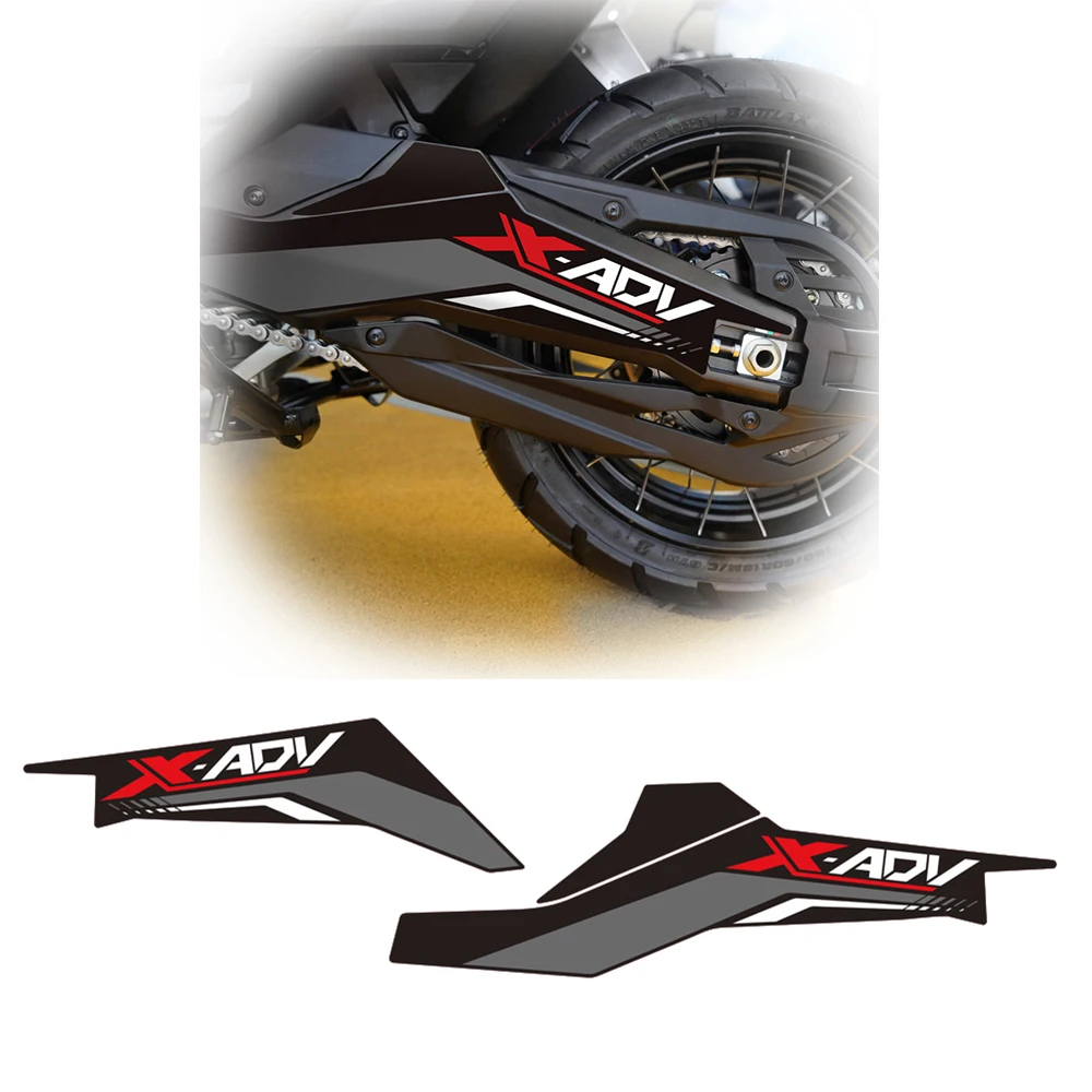 X-ADV750 2024 Motorcycle Accessories Rear Swingarm Protection Sticker Rear Fork Arm Decals For Honda X-ADV 750 2021-2023