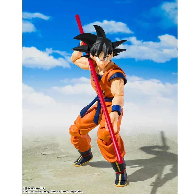 Original Bandai S.H.Figuarts SHF Son Goku & Son Gohan Kid 2024 SDCC Edição Exclusiva Dragon Ball Z em Estoque Anime Modelo Brinquedos