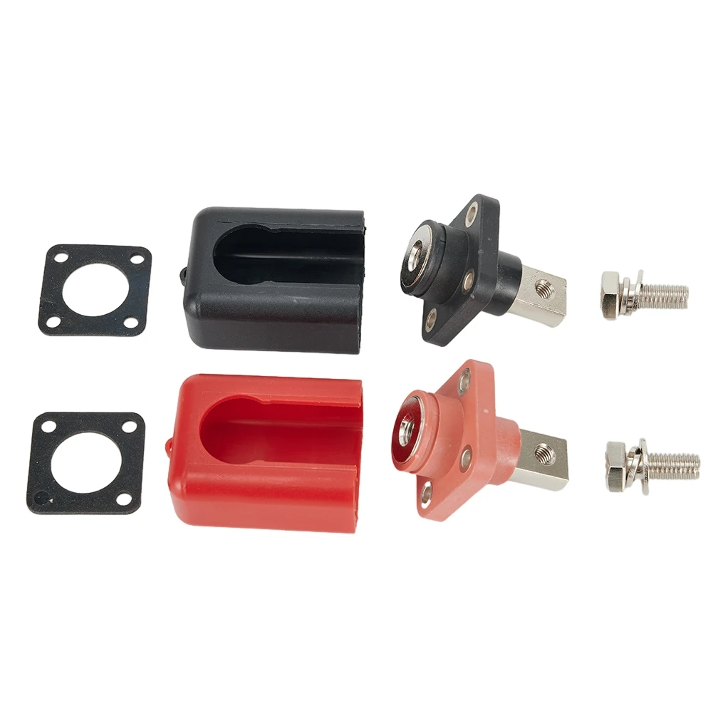 

2 Pcs 200A All-copper Lithium Battery Terminals High Current Copper Terminals Battery Connectors Energy Storage Terminal