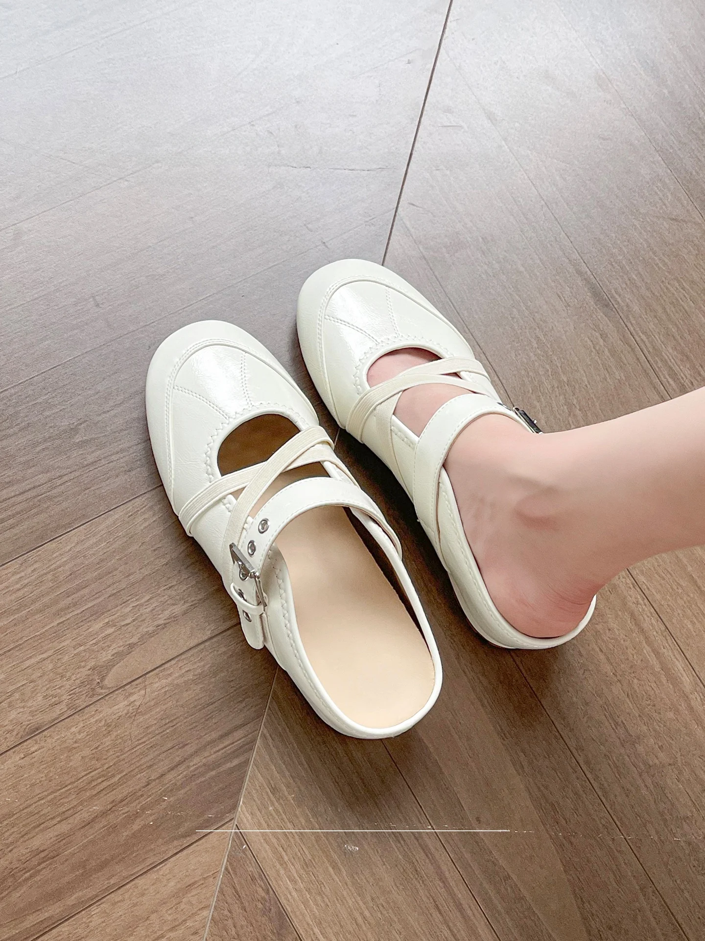 leather-half-slippers-women's-summer-outdoor-wear-2026-new-lightweight-ballet-style-slip-on-sandals-high-insole-increase