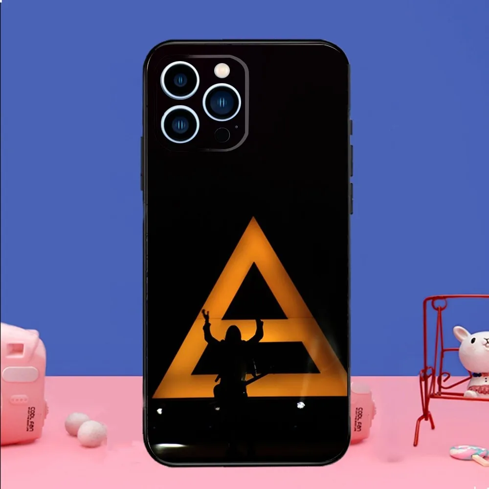 30 S-Second To Mars 30stm Phone Case For iPhone 14,13,12 Mini 11 Pro XR,X,XS,MAX 6S,7,8 Plus Silicone Cover Soft black