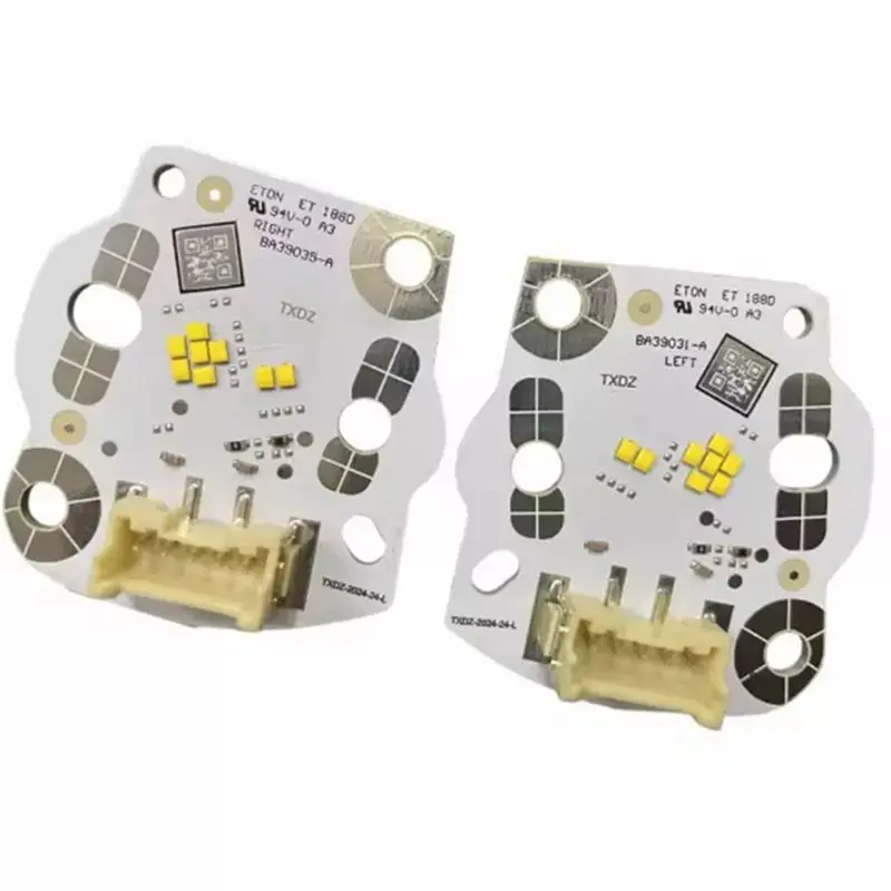 Ingenious-Lemon Yellow Angel Eyes Daytime Running Light DRL Board For 2024 For Newest Tesla Model 3 Refit Daylight Source Chip