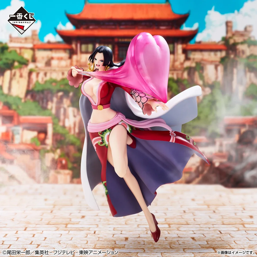 BANDAI One Piece Ichiban Kuji Memories of the female protagonist Hancock Lilith Stussy Perona PVC Anime Figure Action Model Toys