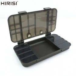 Hirisi Carp Fishing Box Portable Fishing Accessories Box Multipurpose Compartments Fishing Gear Accessories W504