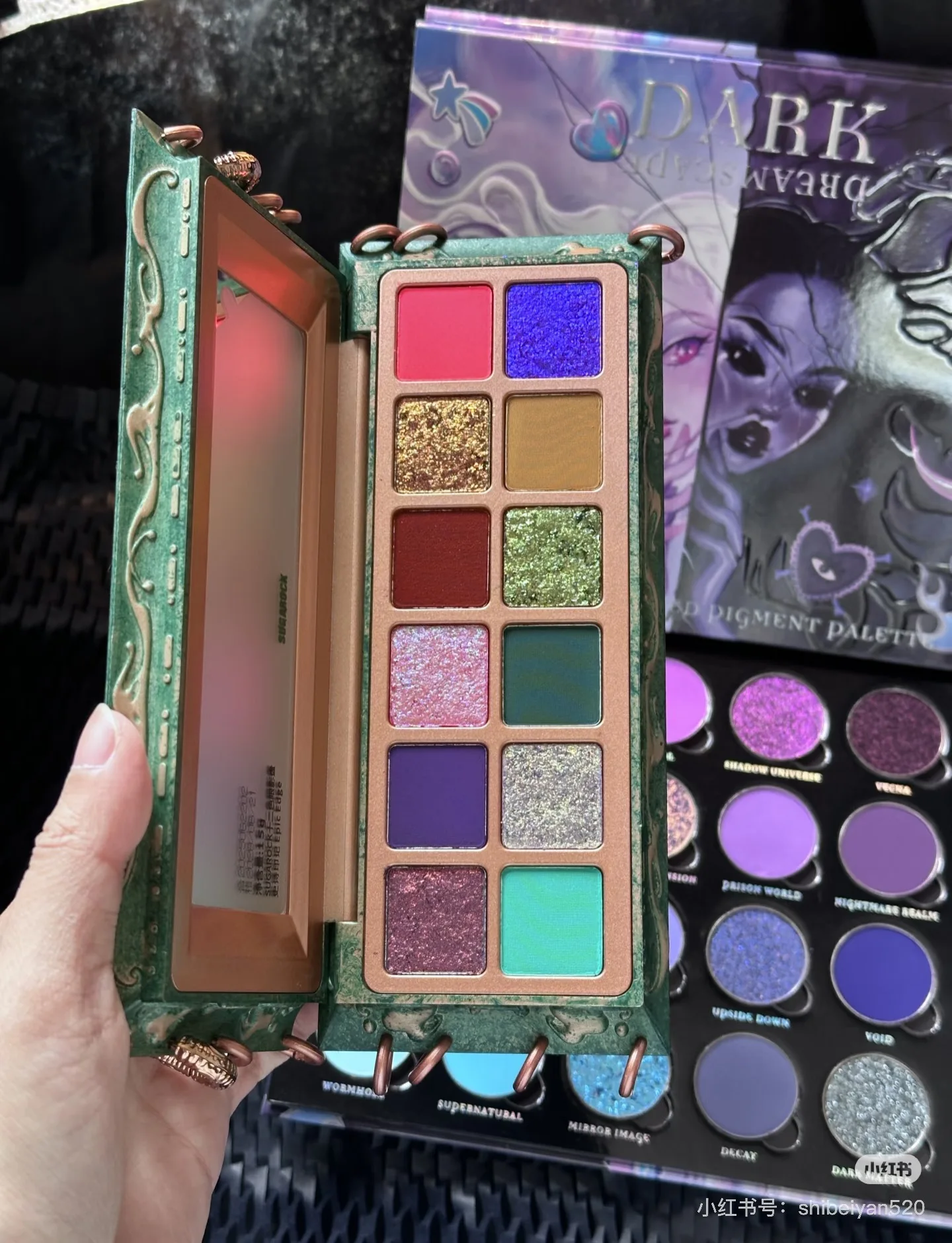 

Sugarock Luna Lure, 12-цветная палитра теней для век-хамелеона, мерцающие матовые тени для век, макияж