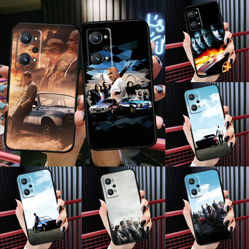 Fast and Furious For Realme C55 C33 C30 C21Y 10 Pro Plus GT Neo 5 3 3T Case For OnePlus 11 10 Pro Nord 2 2T