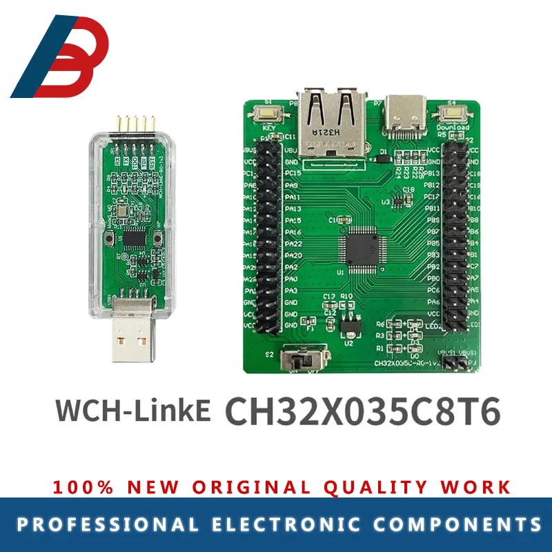 

Плата разработки CH32X035 USB PD PHY серии CH32X035 RISC-V4C Оценочные платы MCU