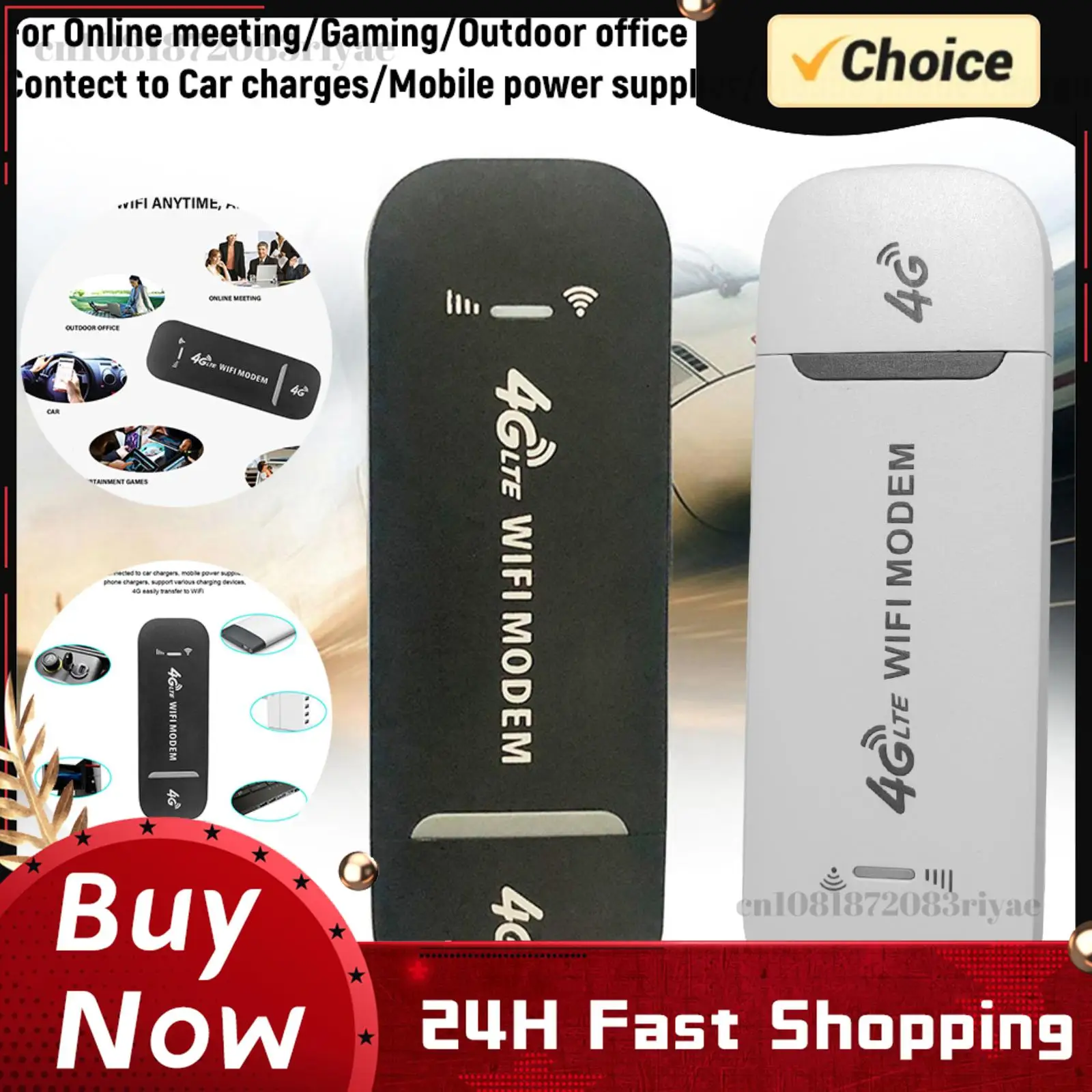 150Mbps 4G LTE Router USB Modem Dongle Wireless Modem Stick Pocket WIFI Router Outdoor Travel Mobile Hotspot with SIM Card Slot