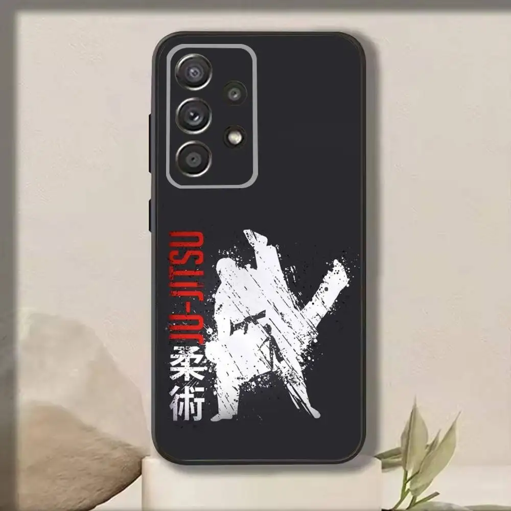 B-BJJ B-Brazilian Jiu Jitsu  Phone Case For Samsung S25,S24,S21,S22,S23,S30,Ultra,S20,Plus,Fe,Note,10,9,5G Black Cover