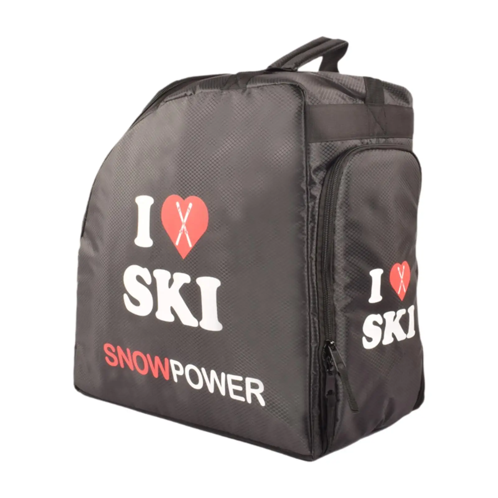 

Ski Boot Bag Multipurpose Zipper Closure Lightweight Large Capacity Ski Boot Carry Bag Outdoor Skiing Shoe and Helmet Bag