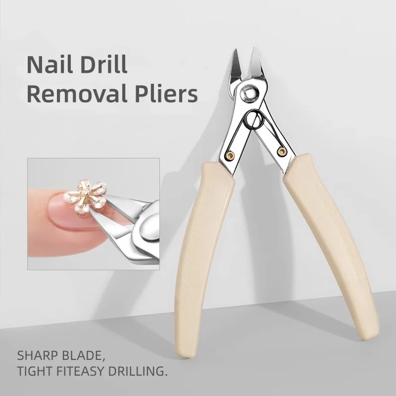 New Flat-Nose Diamond Removal Pliers, Metal Chain Cutting Tool, Zircon Jewelry High Force Cutter, Small Disassembly Pliers
