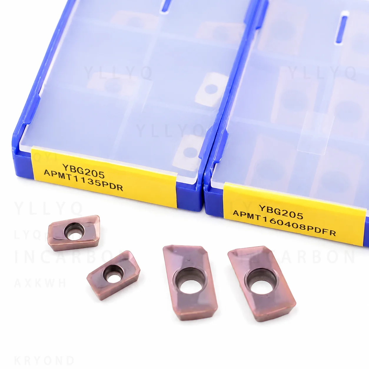 APMT Milling Insert APMT1135PDR APMT1604 YBG202 YBG205 Carbide Milling Blade CNC Face Milling Insert Metal Cutting Tool