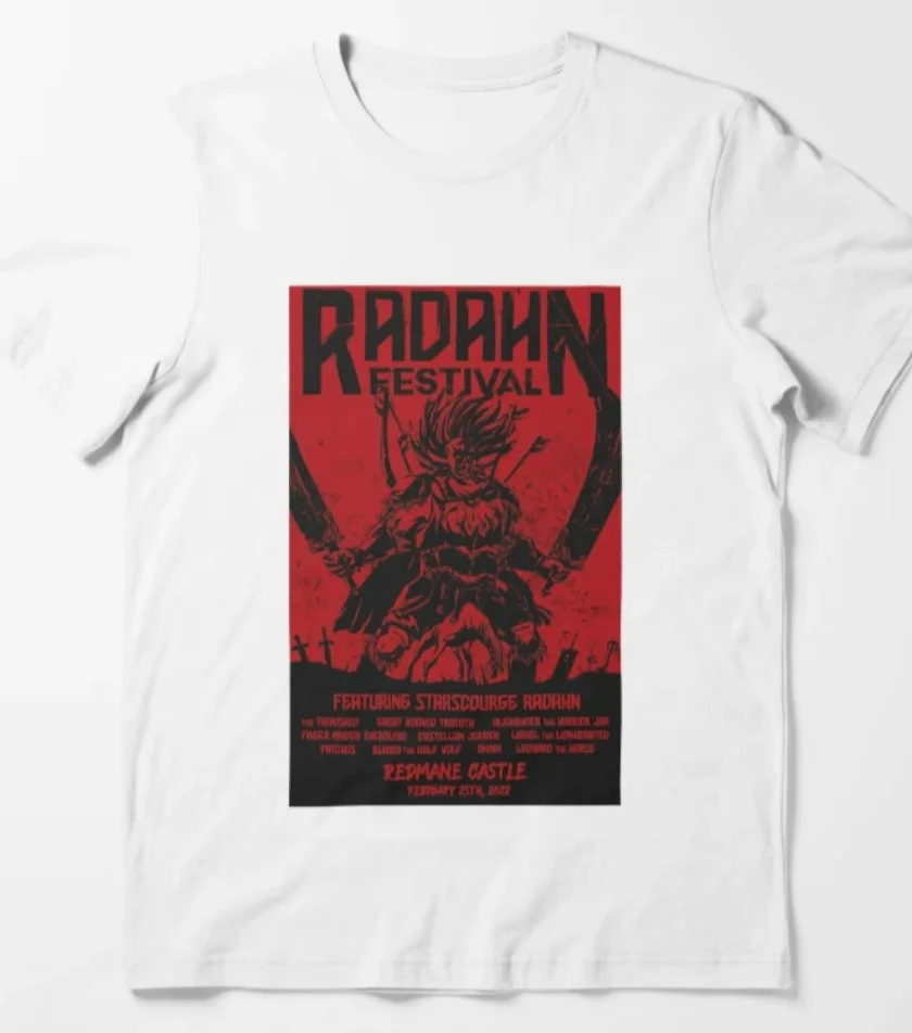 Leisure trend personality boy essential cool elements of a single product Radahn Festival Essential T-Shirt04198