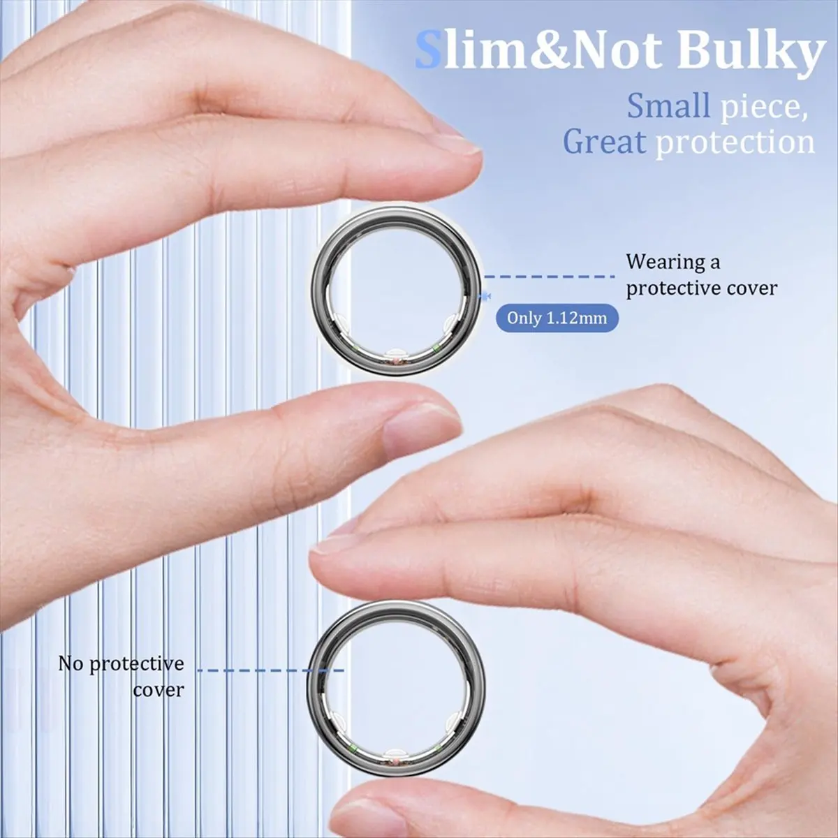 A25I Ring Cover for Ring Protector, Silicone Elastic Case for Ring Gen 3 Working Out M