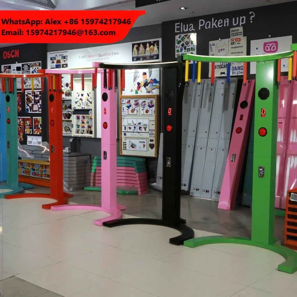 Catch Falling Stick Fast Reaction Test Challenge Coin Operated Arcade Game Machine For Shopping Mall