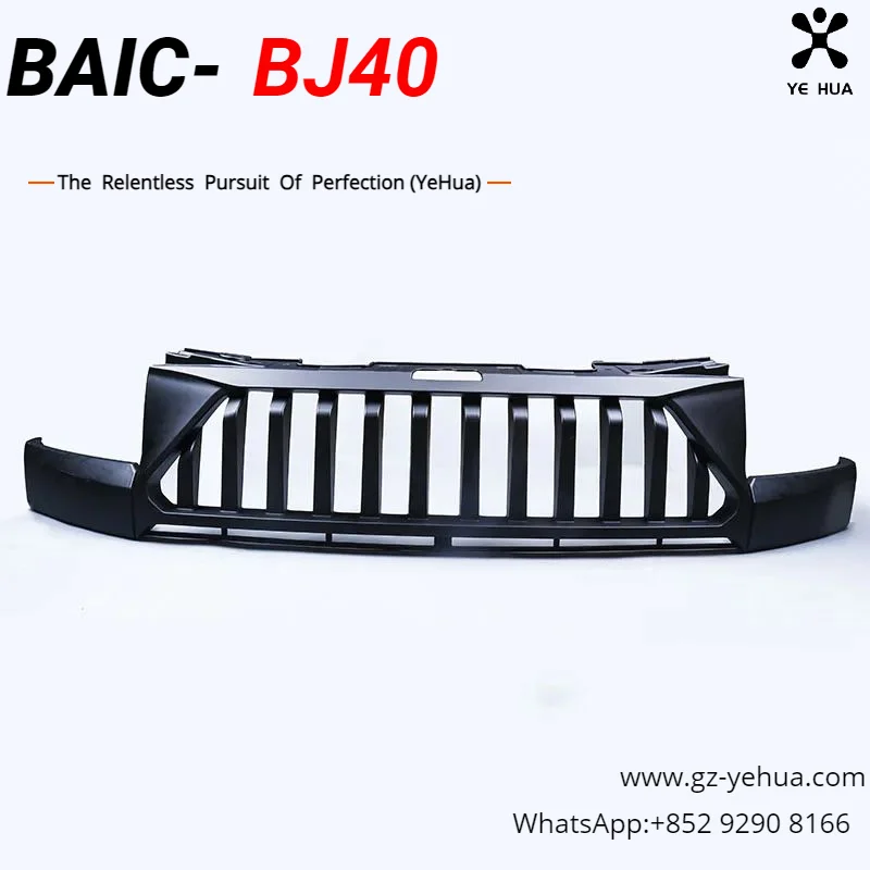 For Baic BJ40 Plus Ickx K2 2021-2022 Front Grille Modified Exterior Car Accessories