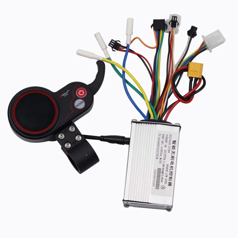 36/48V Electric Scooter Intelligent Brushless Hall Controller SEALUP Accelerator Power Switch LCD Instrument Panel for Kugoo M4