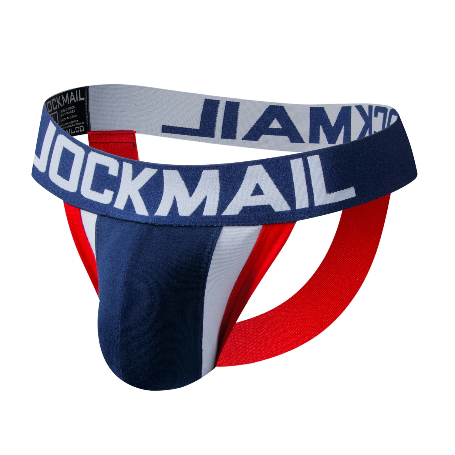 JOCKMAIL Cotton Men Jockstrap Sexy Underwear Sexy Bikini Jock strap Underwear for Men G-String Thong Gay Underwear