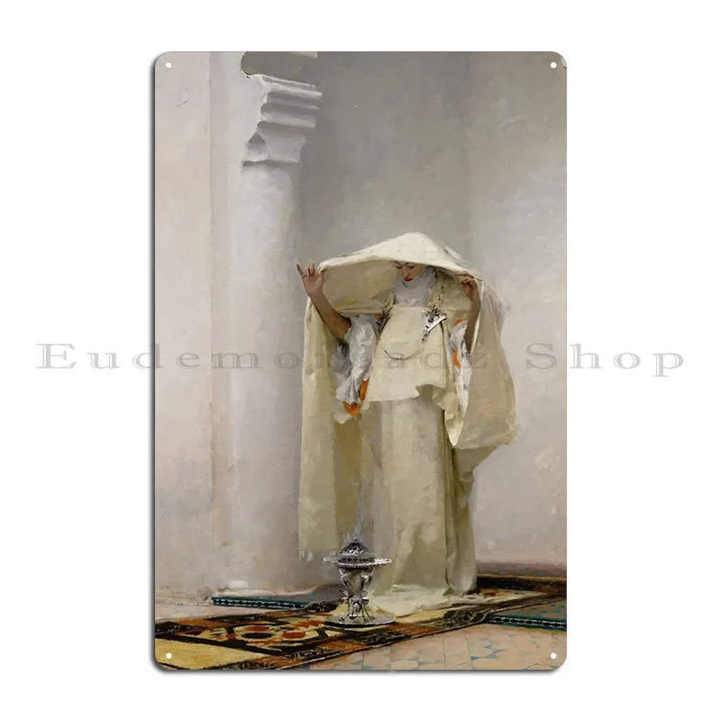 John Singer Sargent Metal Plaque Poster Design Mural Kitchen Cave Wall Decor Tin Sign Poster