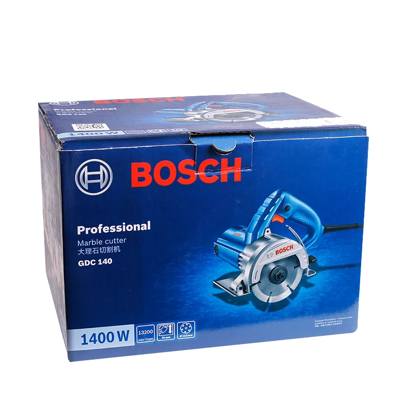 Bosch GDC140  Grinder Stone Cutting Machine  Electric Power Tools Tile Wood Marble Slotting Hydroelectric Marble Machine 1400W