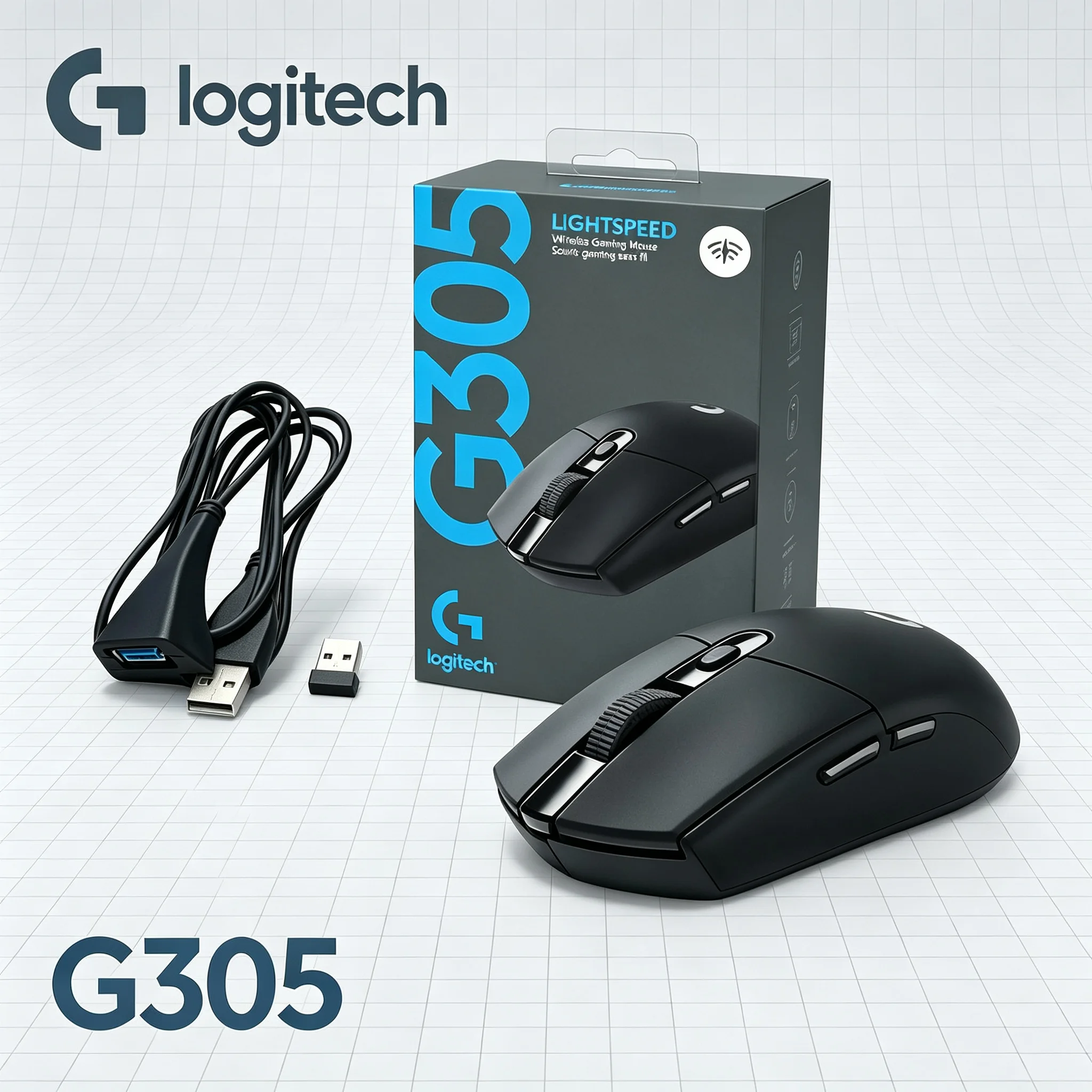 Gaming Hand Accessories - Logitech G305 2.4G Kabellose Gaming-Maus mit