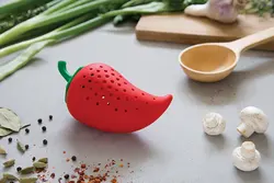 Silicone Seasoning Bottle Herb & Spice Stew Soup Silicone Tea Herbal Infuser Filter Tool Seasoning Kit Kitchen Tools & Gadgets