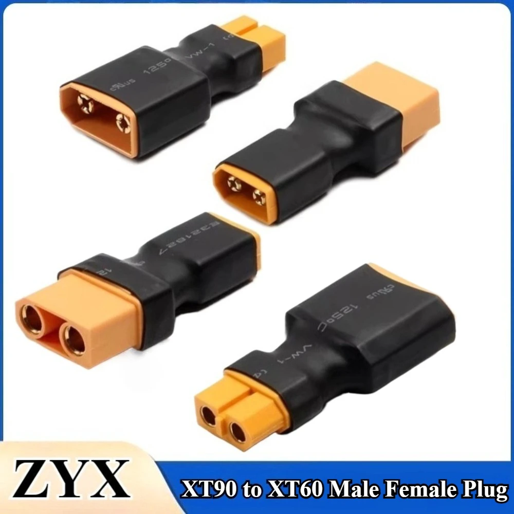 

2/5Pcs/lot XT90 Male / Female to XT60 Female / Male Plug Connector Conversion Adapter for RC Battery Control Parts DIY