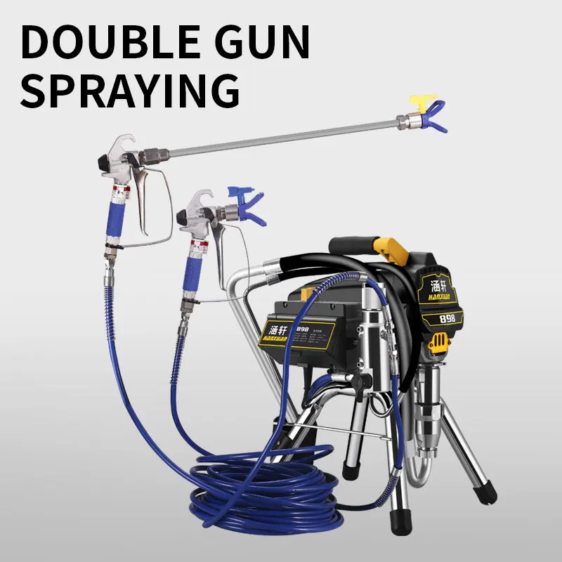 

Electric Plunger Type Convenient High-pressure Airless Spraying Machine 220V DIY Latex Paint Coating Power Spray 110V