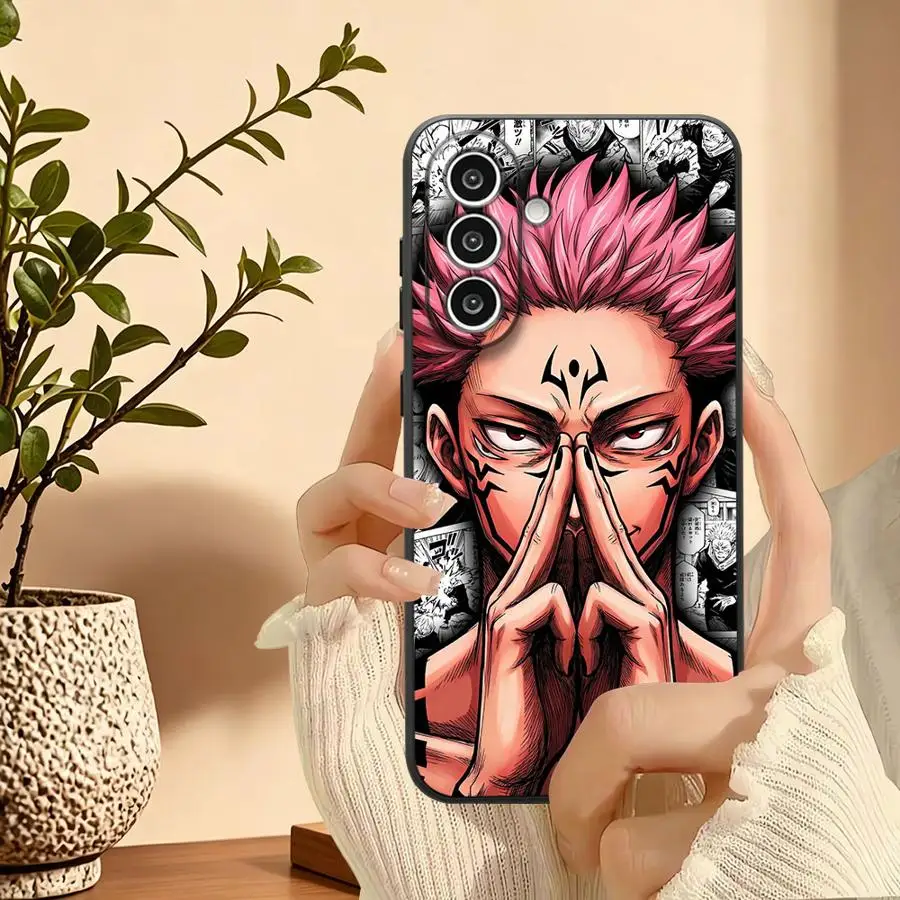 Cool G-Gojo Itadori Yuji Case for Samsung Galaxy A57 A53 A17 A06 A52 A36 A25 A16 A23 A73 A51 A15 A37 A05 A55 Phone Cover A12 A13