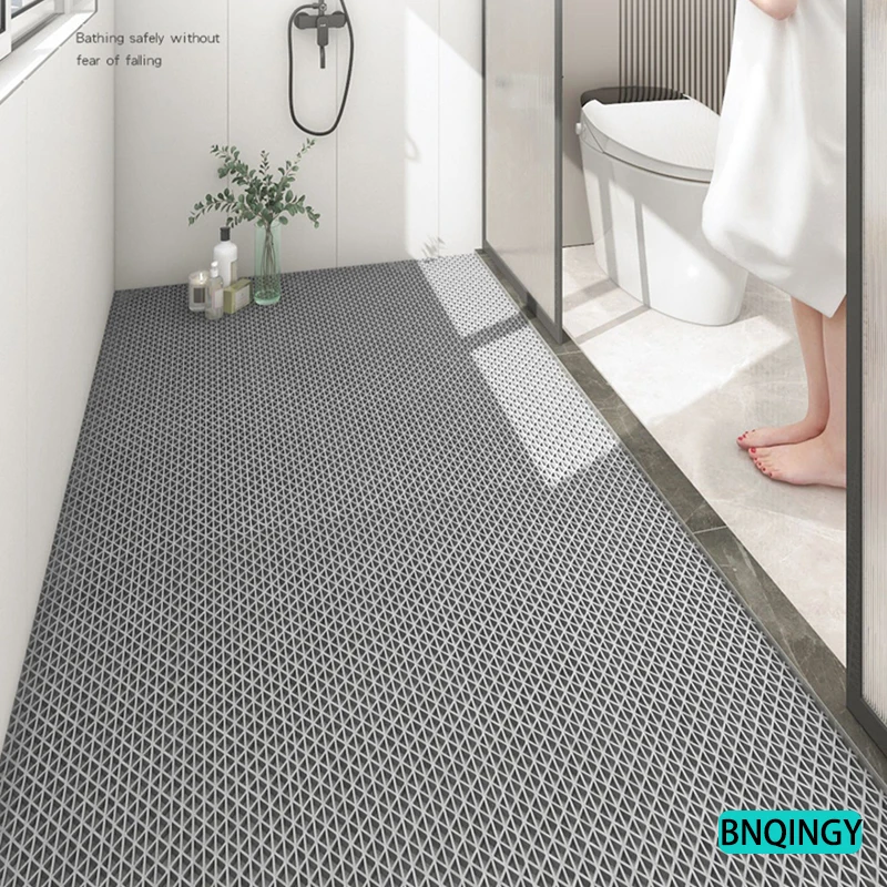 New Upgrade Bathroom Carpet Honeycomb Foot Mat Bathroom Anti Slip Mat Hotel Home Shower Room Bathtub Toilet Bathroom Accessories