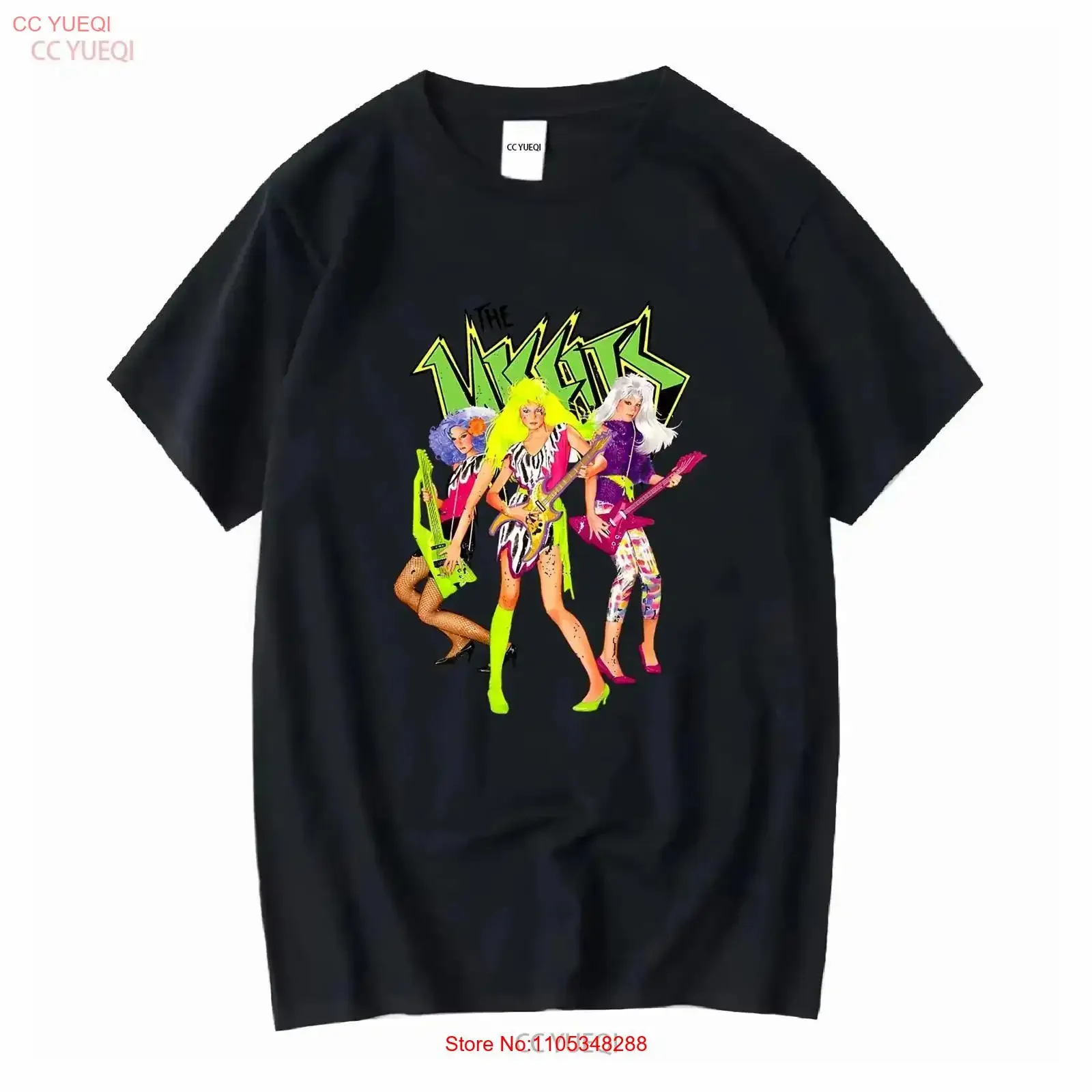 The Misfits Jem And Holograms Metal Rock Revival T Shirt Band vintage Washed homme fashion Comfortable streetwear vintage