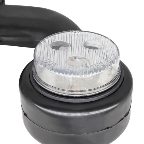 Imagen 2 del producto 2X luz LED de posición lateral Universal 12V 24V indicador de contorno lámpara de posición de remolque de camión impermeable Auto coche autobús lámpara lateral trasera