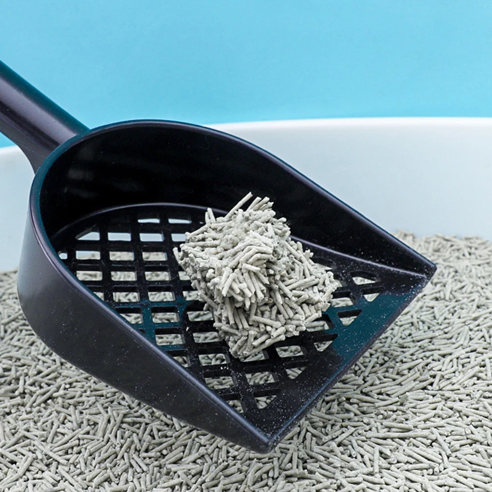 

2Pcs Strong Cleaning Ability Cat Litter Shovel Large Capacity Kitten Litter Scoop Pet Cleaning Tool Home Poop Shovel