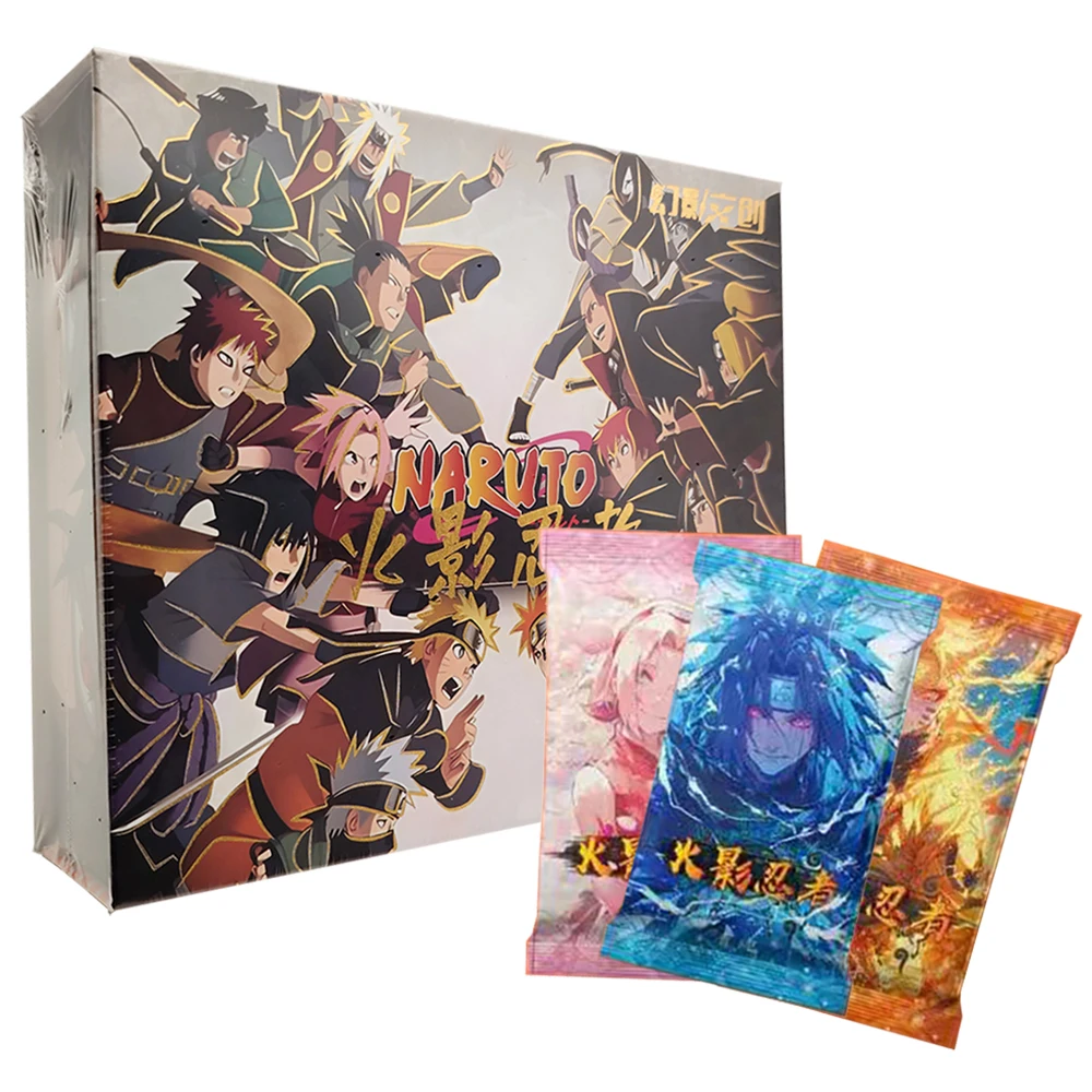 Naruto Collection Card Anime Protagonist Uchiha Sasuke Haruno Sakura High Quality Card Toy Festival Surprise Creative Peripheral