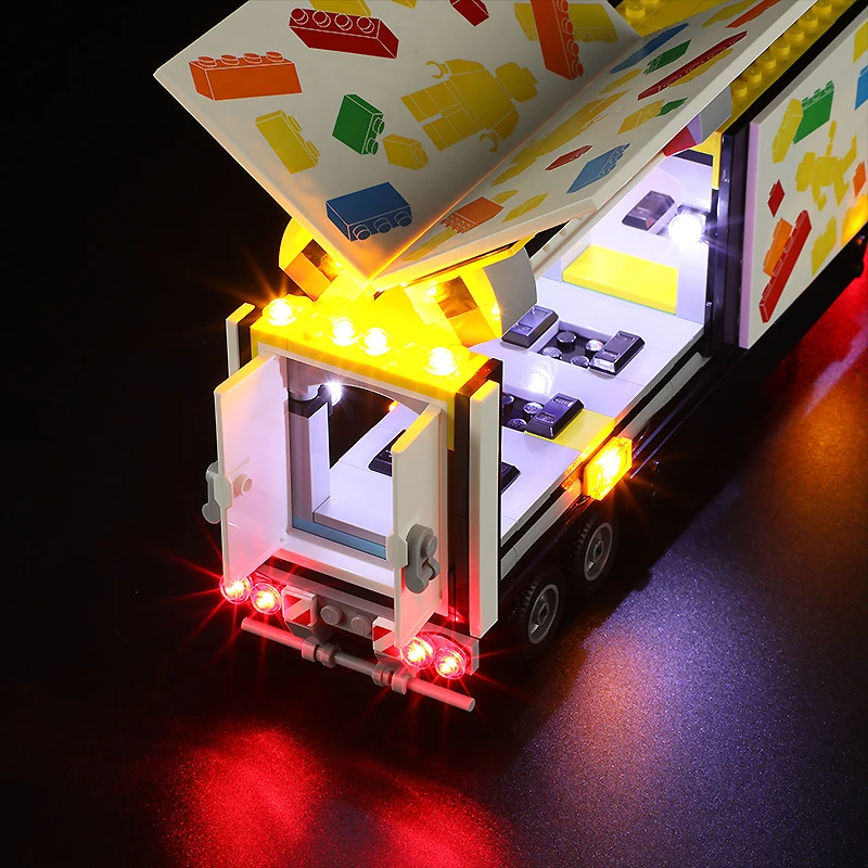 Universal Lighting Kit for Lego 60440 Delivery Truck (Only Led Light,Without Blocks Model) Flexible & Bright Lighting Solution