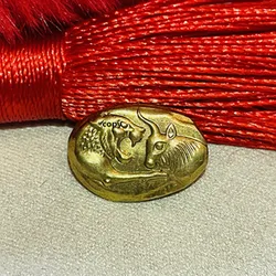 Lydian Empire Coin Looking Greek Antique for the Grade Gold a Lion and Bull Manual Hammer on Do Not Come Along Often Copy Coins