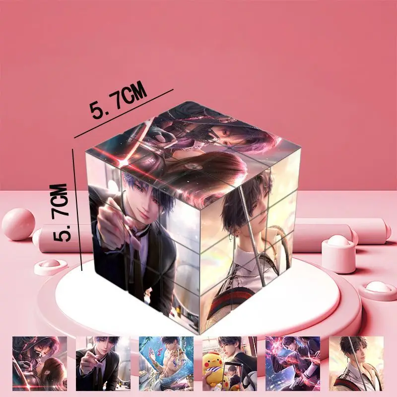 ألغاز Magic Cube Anime Love and Deepspace Rafayel لتخفيف التوتر، لعبة احترافية ناعمة السرعة، هدايا للأطفال #2