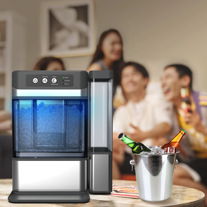 

Selling 1.2L Electric Ice Makers Ice Machine 22kg Compact Countertop Portable Ice Cube Maker Machine With Water Tank