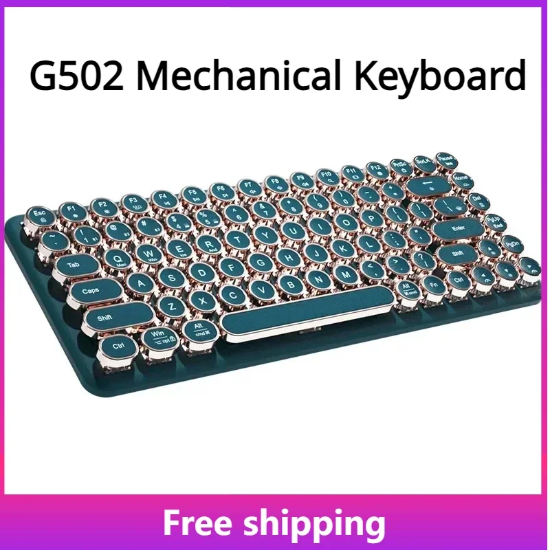 

G502 Three-mode Mechanical Keyboard Wireless Bluetooth Custom Gasket Full-key Hot-swappable Office Gaming Keyboard and Mouse Set