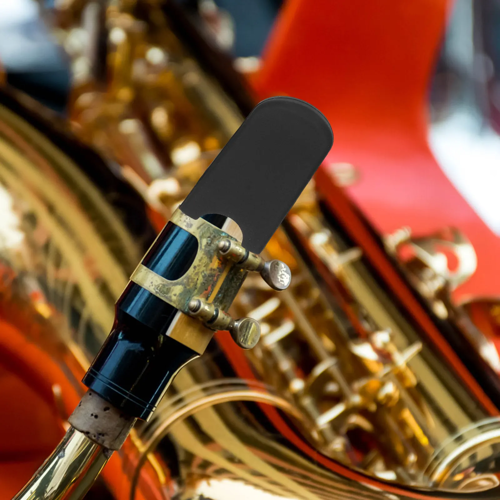 5Pcs Universal Saxophone Thumb Rest Cushion Silicone Finger Protector Stylish Design Precise Opening for Alto Tenor Soprano Sax