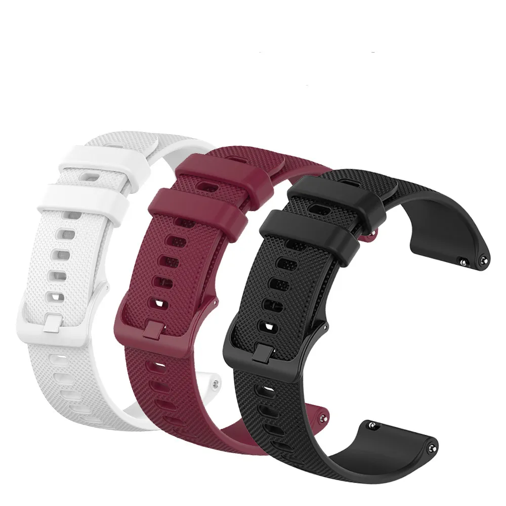 B57 Smartwatch Bracelet Silicone Soft Strap Quick Release Watch Band For Hero Band 3 Replacement Correa Wristband 16MM Belts