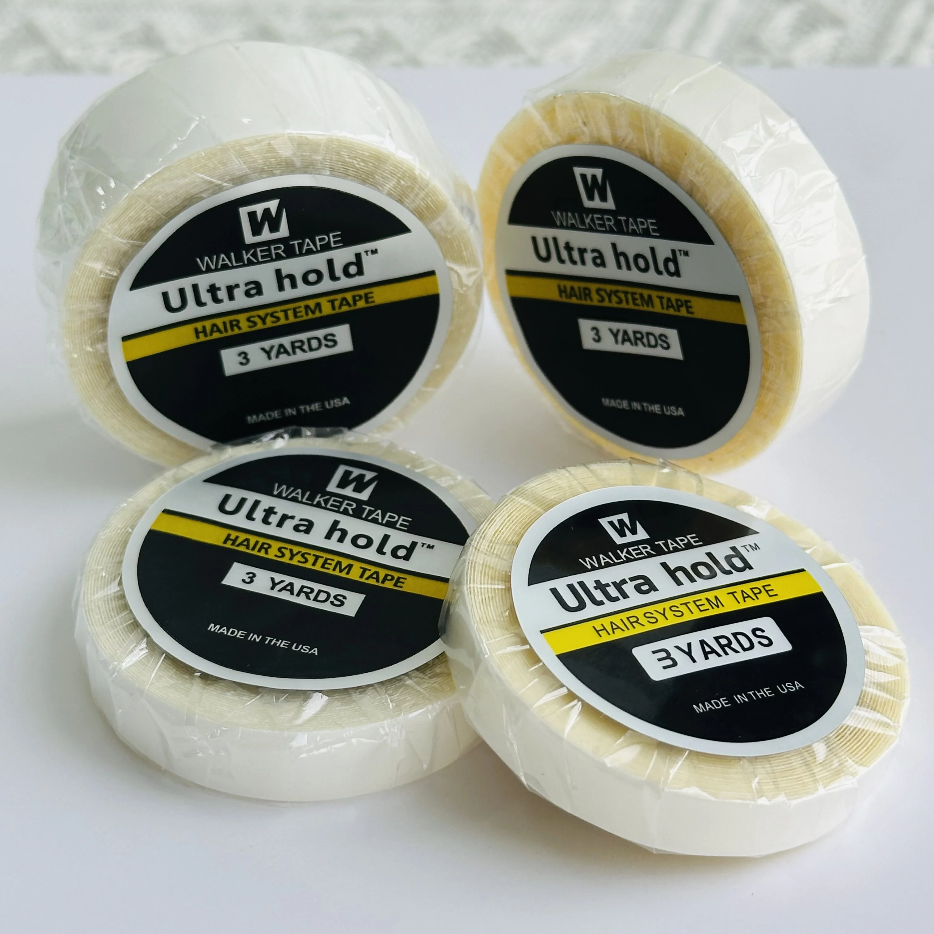 3-ярдовая клейкая лента для наращивания волос, клейкая лента Ultra Hold, клейкая лента для парика, клейкая лента для системы волос