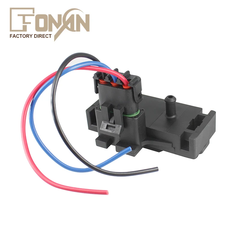 3 4 5 BAR MAP Sensor For GM Cadillac Chevrolet Pontiac Buick With Plug Connector 12223861 16040749