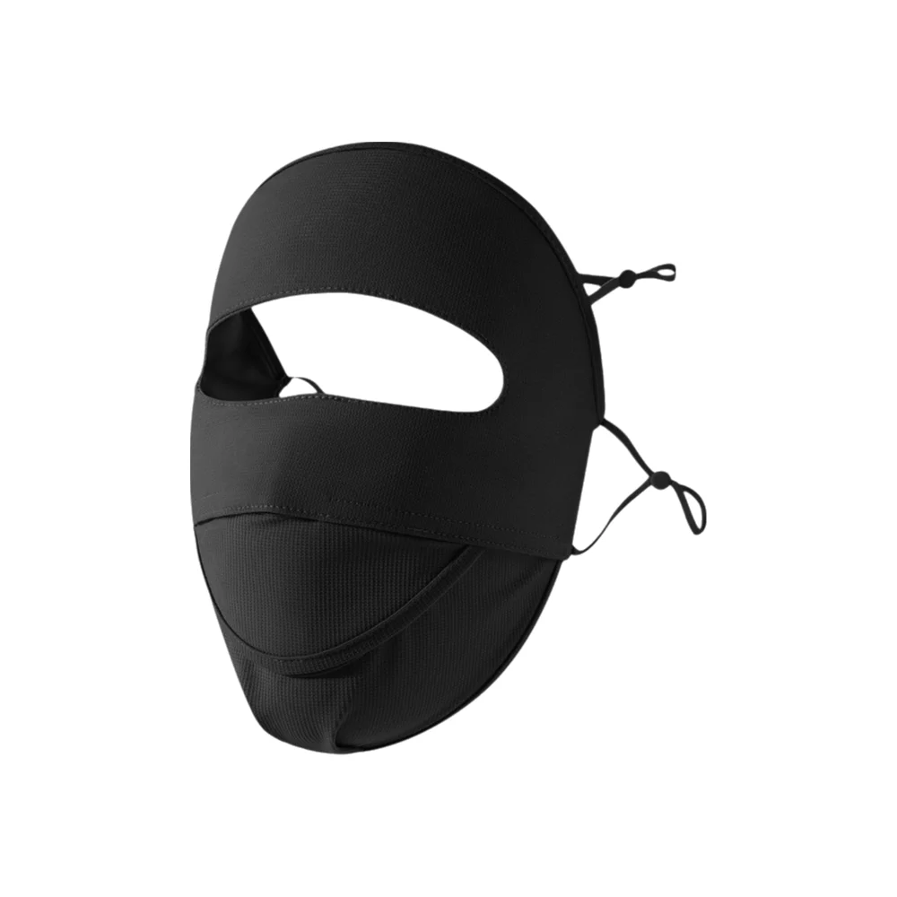 

Маска для лица с защитой от солнца и УФ-излучения, регулируемая, дышащая, влагоотводящая, с дизайном для питья воды, для плавания и активного отдыха