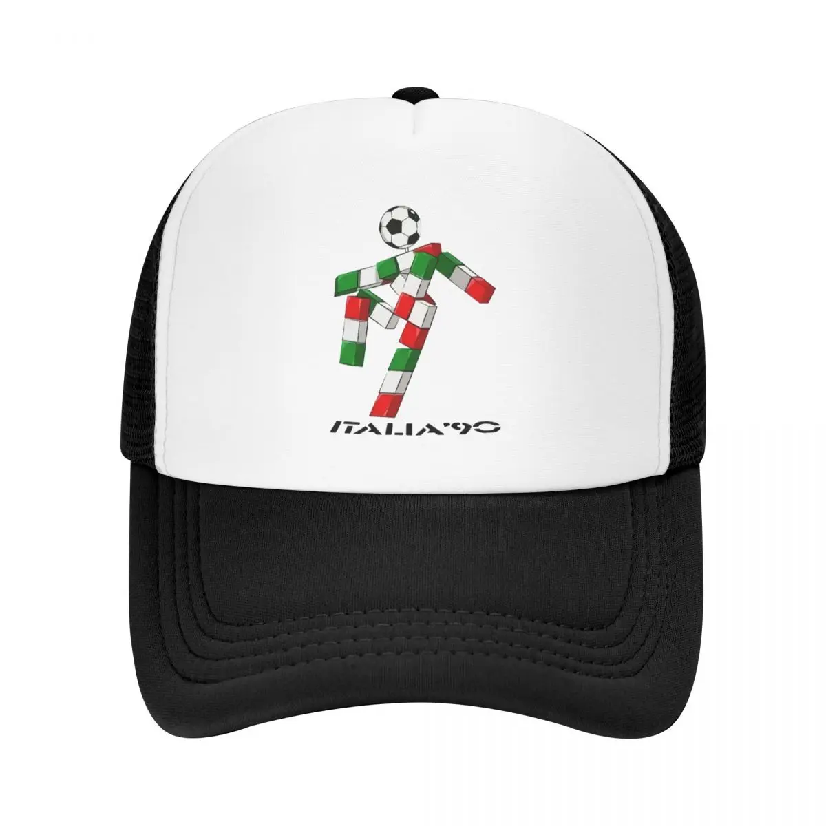 Italy 90 1990 Italian Football WorldFather\'S Day Baseball Hat Sweat-Absorbent Soft Top Women\'S Visor Hat Customizable