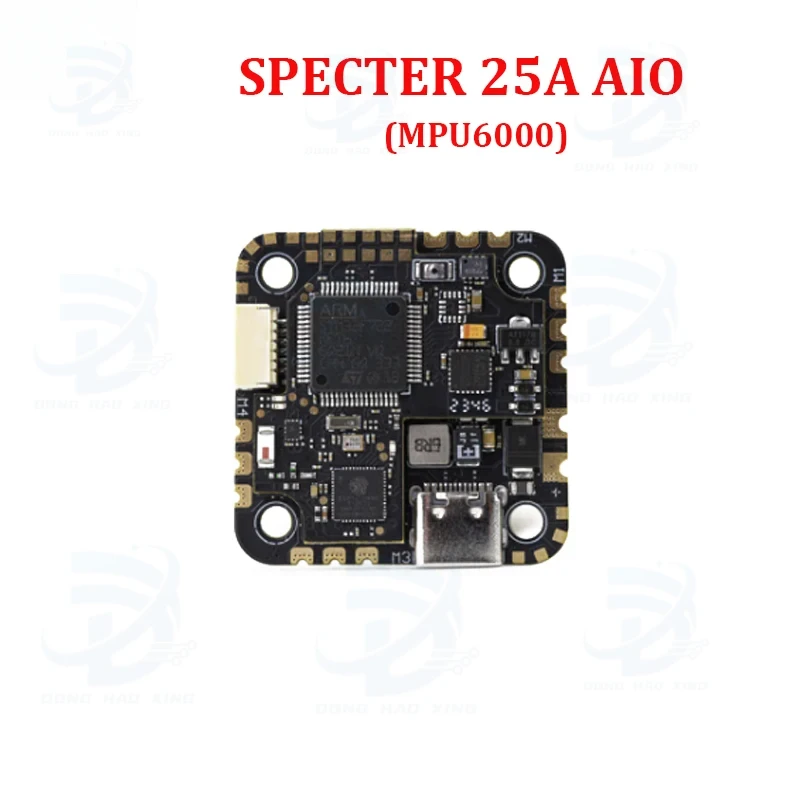 1 قطعة ل HGLRC SPECTER 25A AIO 3-6S وحدة تحكم في الطيران MPU6000 الدوران سماعة لاسلكية تعمل بالبلوتوث معلمة تعديل أجزاء الطائرات بدون طيار حرة #1