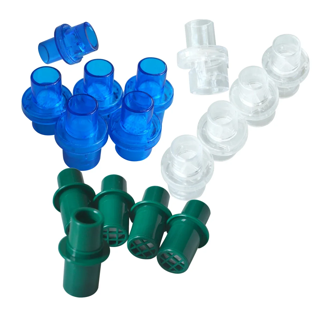 5 pcs Disposable Filter Valve For Big CPR Training Mask One-Way Valve First Aid Rescue Practice Diameter 22mm/17mm